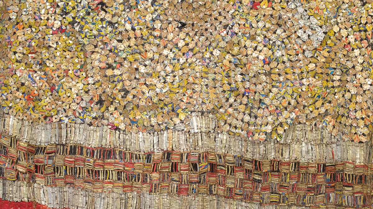 <i>Soleme</i>, El Anatsui, 2005: Narrated by Kathy Hatgis